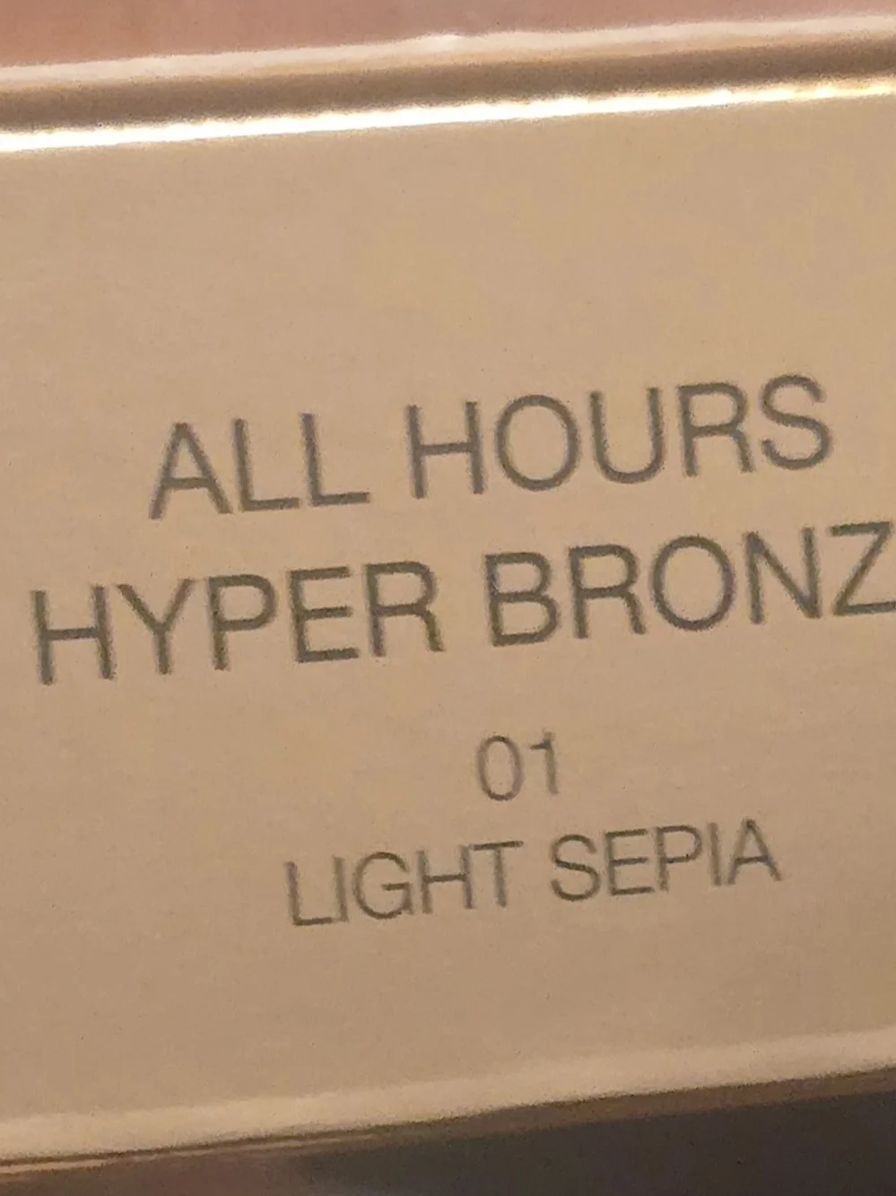 YSL All Hours Hyper Bronzer In Shade 01 BNIB ✨ FREE GIFT WITH ANY ORDER ✨